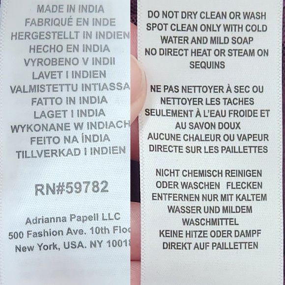 Adrianna Papell Beaded Blouson Gown - Picture 10 of 16